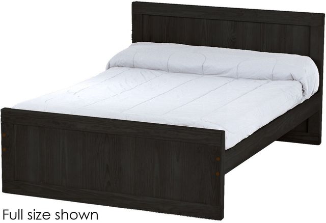 Crate Designs™ Furniture Espresso Queen Panel Bed-0