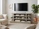 Sunny Designs™ Jamie Light Gray Media Cabinet-1