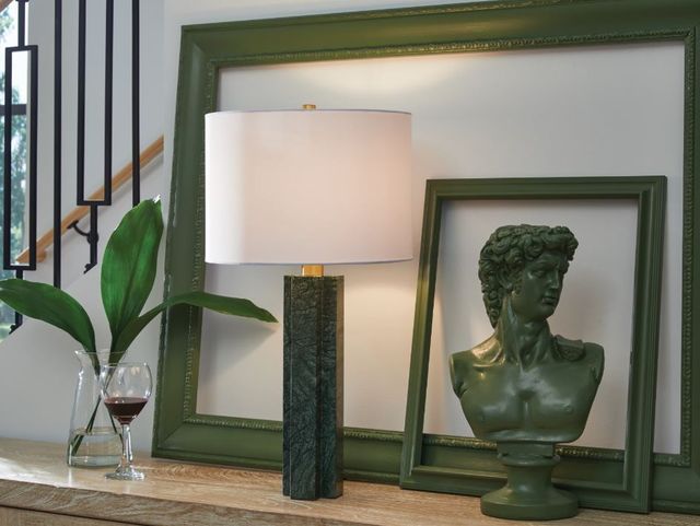 Signature Design by Ashley® Keegan Green Table Lamp-3