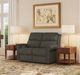 Flexsteel® Customizable Bernard Leather Power Reclining Loveseat with Headrest and Lumbar-1