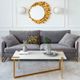 TOV Furniture Butterfly Gold Mirror-4