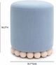 TOV Furniture Dex Faded Blue Upcycled Ottoman-2