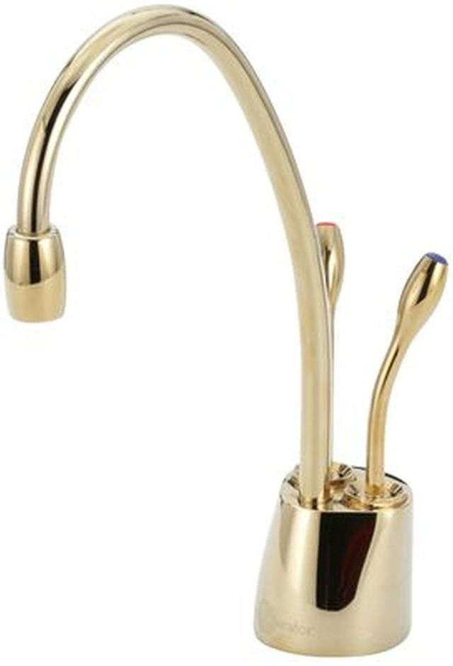 InSinkErator® French Gold Indulge™ Contemporary Hot/Cold Faucet-1