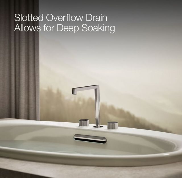 KOHLER® Underscore® Biscuit 59.75" x 35.75" Drop-In/Undermount Bath-3