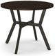 Amisco Customizable Norcross 30" Birch Veneer Round Table with a 36" Diameter Tabletop-0