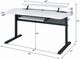 ACME Furniture Vildre Black/White Gaming Desk-2
