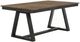 Intercon Harper Brushed Brown/Pecan Trestle Table-0