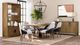 Bernards Calia Beige/Coffee Barrel Back Dining Chair-4