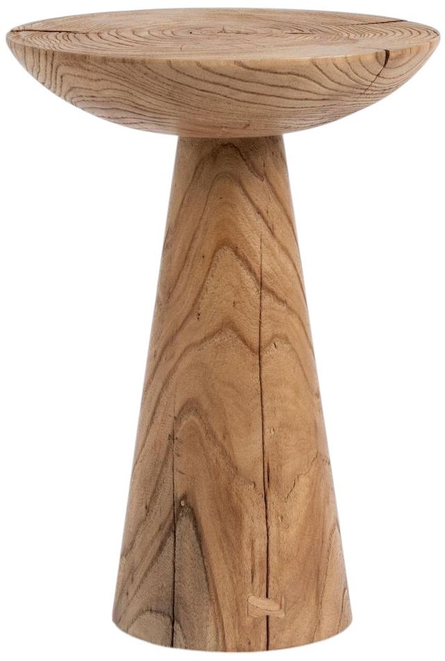 Classic Home Alina Heartwood Natural Accent Table-0