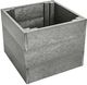 C R Plastics Modern Driftwood Square Planter-0