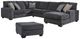 Benchcraft® Tracling 2-Piece Slate Living Room Set-0