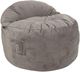 CordaRoy's® Nest Charcoal Chenille Queen Adult Bean Bag Chair-0