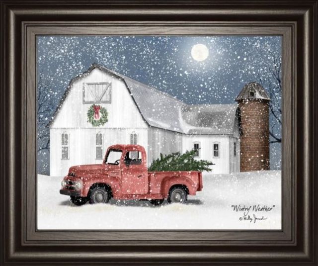 Classy Art Â Wintry Weather by Billy Jacobs Wall Art-0