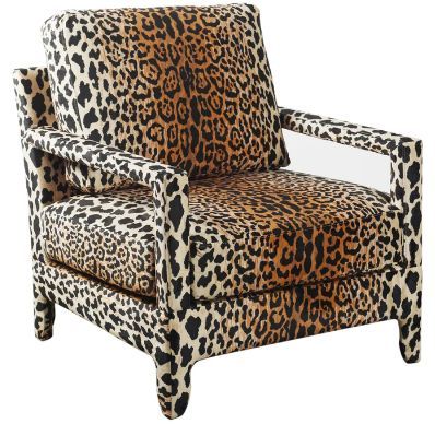 Stylecraft Black/Orange/White Lounge Chair-0