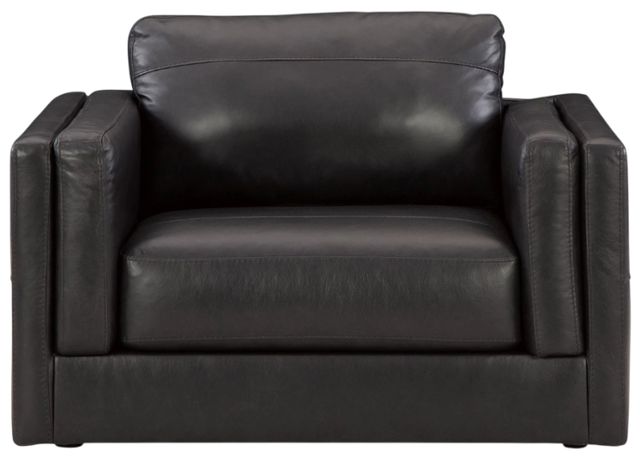 Signature Design by Ashley® Amiata Onyx Chair and a Half-1