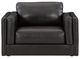 Signature Design by Ashley® Amiata Onyx Chair and a Half-3