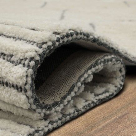 Karastan® Sirocco Beni Black/White 8' x 10' Area Rug-1