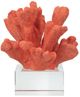 A & B Home Red Inna Faux Elkhorn Coral-1