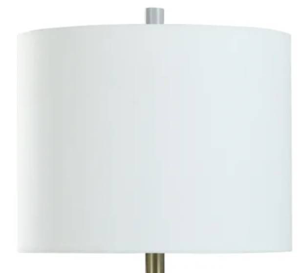 Stylecraft Gray/Old Gold/White Table Lamp-1