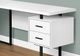 Monarch Specialties Inc. White Computer Desk-1
