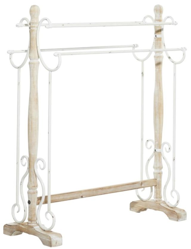 Deco Marche Light Brown Quilt Rack-0
