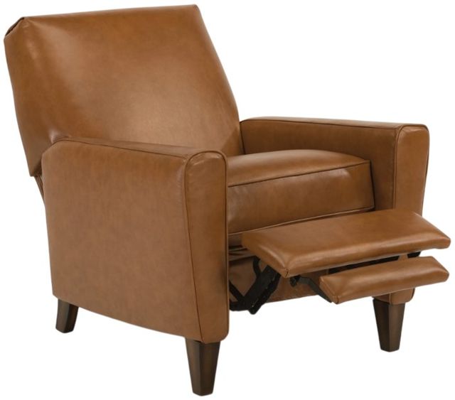 Flexsteel® Digby Dark Orange High-Leg Recliner-1