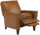 Flexsteel® Digby Dark Orange High-Leg Recliner-1