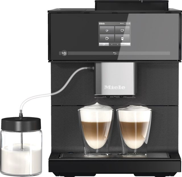 Miele CM 7750 CoffeeSelect Obsidian Black Countertop Coffee Maker-1