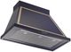 Ilve® Nostalgie II Noblesse 40" Midnight Blue Wall Mounted Range Hood with Brass Trim-1