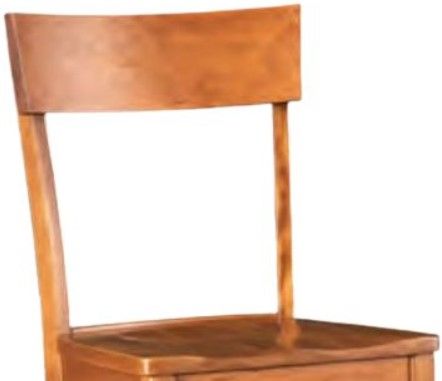 Urban Collections by Yutzy Woodworking Torlonia Brown Dining Side Chair -1