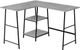 Monarch Specialties Inc. Gray L-Shaped Desk-0