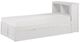 Homelegance® Galen White Youth Twin Platform Bookcase Bed with Twin Trundle-0