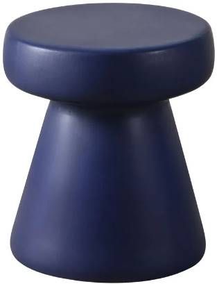 Renwil® Charlie Navy Matte Side Table-0