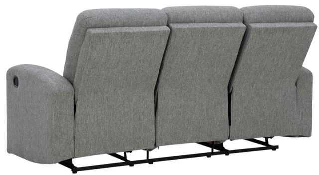 Signature Design by Ashley® Gauntlet Sterling Manual Reclining Sofa-4