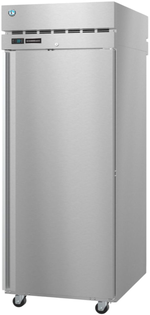 Hoshizaki Steelheart® 28" 24.2 Cu. Ft. Stainless Steel Pass Thru Commercial Refrigerator with Lock-2