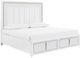 Signature Design by Ashley® Chalanna White California King Upholstered Storage Panel Bed-0
