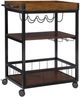 Linon Austin Walnut Kitchen Cart-0