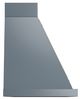 Ilve® Nostalgie II Noblesse 48'' Blue Gray Wall Mounted Range Hood with Brass Trim-2