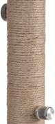 Crestview Collection Farrah Beige/Silver 3-Light Floor Lamp-3