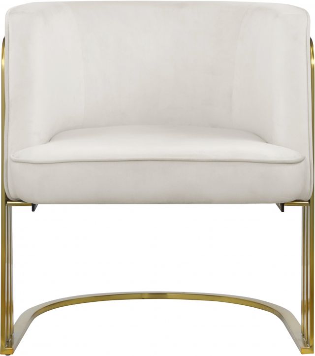 Meridian Furniture Rays Cream Accent Chair-3