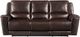 Elements International Pantera Palais Dark Brown Power Reclining Sofa-1
