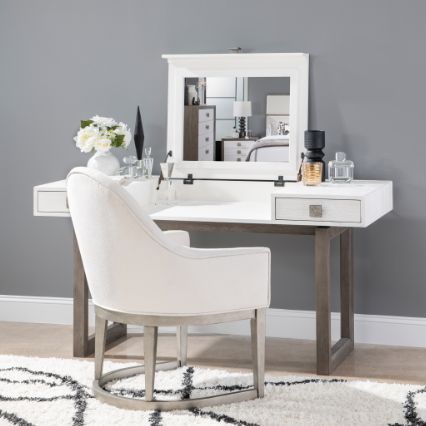 Legacy Classic Terra Luna Nightfall/White Cloud Vanity Desk-3