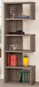 Coaster® Joey Weathered Grey 5-Tier Bookcase-1