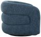 Uttermost® Junie Blueberry Swivel Chair-3
