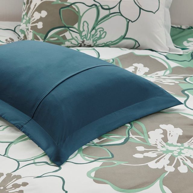 Olliix by Mi Zone Allison Blue/Grey Full/Queen Comforter Set-3