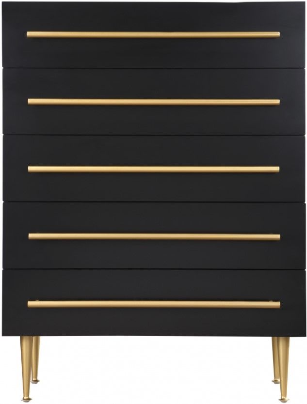 Meridian Furniture Marisol Black Chest-1