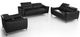 VIG Furniture Divani Casa Danis 3-Piece Black Living Room Seating Set-0