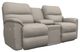 La-Z-Boy® Brooks Muslin Power Reclining Loveseat with Console, Headrest, and Lumbar-0