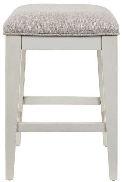 Liberty Furniture Berkley Square Linen/Taupe Console Stool-3