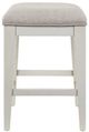 Liberty Furniture Berkley Square Linen/Taupe Console Stool-3